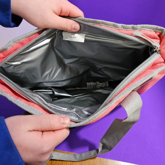 NEW ATLANTA HAWKS Red 16 Can Cooler Tote Bag w/ handles NBA Basketball NWT - Picture 6 of 7